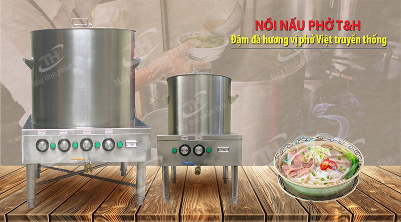 NỒI NẤU PHỞ ĐIỆN T&H 30 LÍT